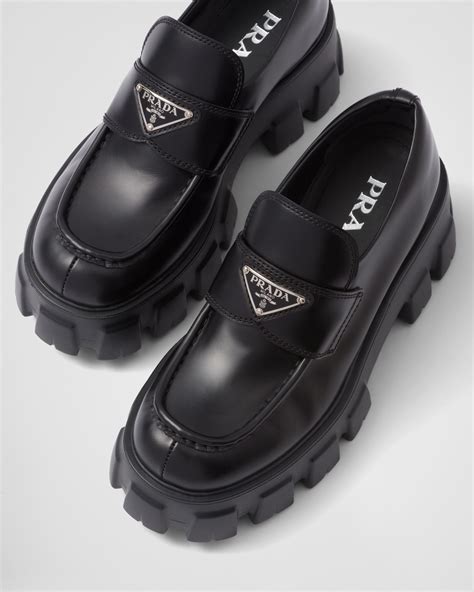 prada laofers|Prada loafers platform.